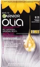Garnier Olia стійка фарба для волосся 9.11 Сріблястий металік 1×1, набір, стійка фарба для волосся