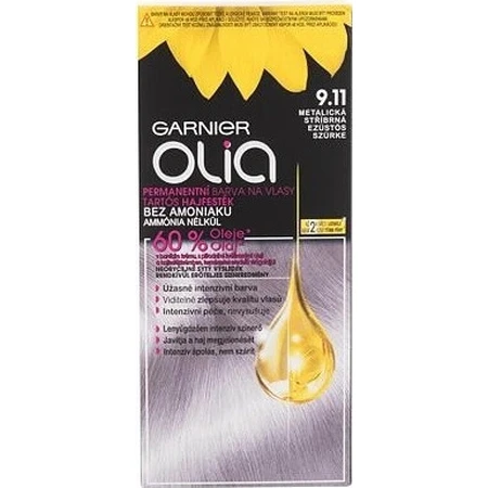 Garnier Olia стійка фарба для волосся 9.11 Сріблястий металік 1×1, набір, стійка фарба для волосся: ціни та характеристики