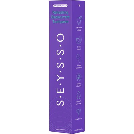 Seysso Color Refreshing Blackcurrant, освежающая мятно-смородиновая зубная паста, 75 мл: цены и характеристики