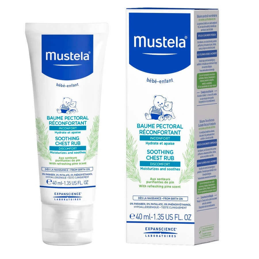 Mustela Успокаивающий бальзам для массажа груди, 40 мл, Mustela: цены и характеристики