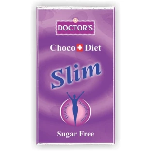 Шоколадні таблетки Choco Diet з проносною дією, 23 г, Doctor's