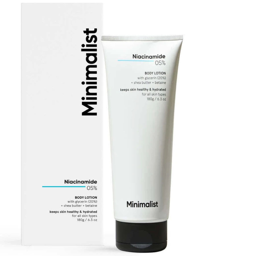 Лосьон для тела с 5% ниацинамида, 180 г, Minimalist: цены и характеристики