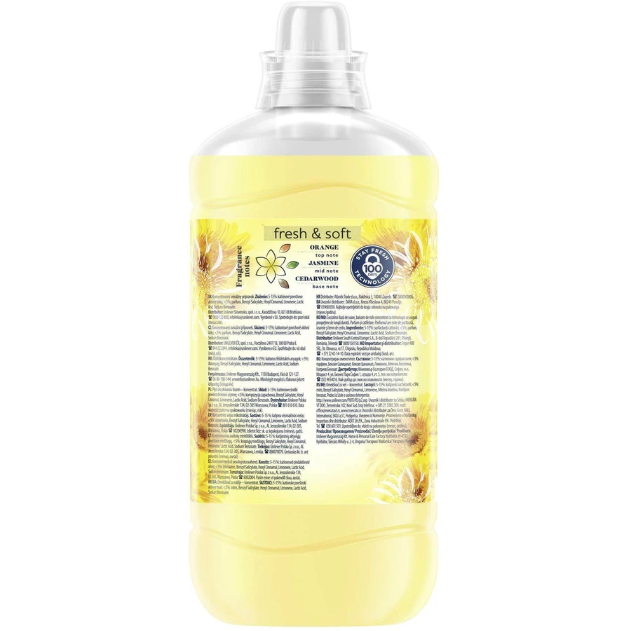 Coccolino avivá Happy yellow 1,45 л: цены и характеристики