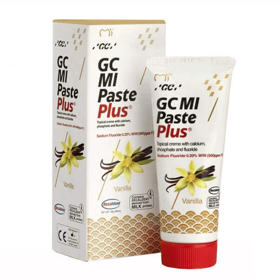 GC MI Paste Plus, паста для местного применения, со вкусом ванили, 35 мл: цены и характеристики