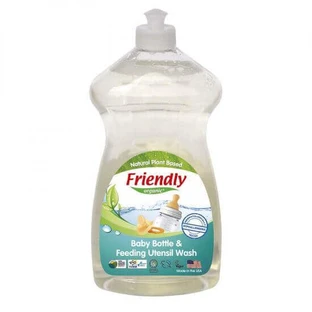 Органічний засіб Friendly Organic для миття дитячих пляшечок і посуду, 739 мл