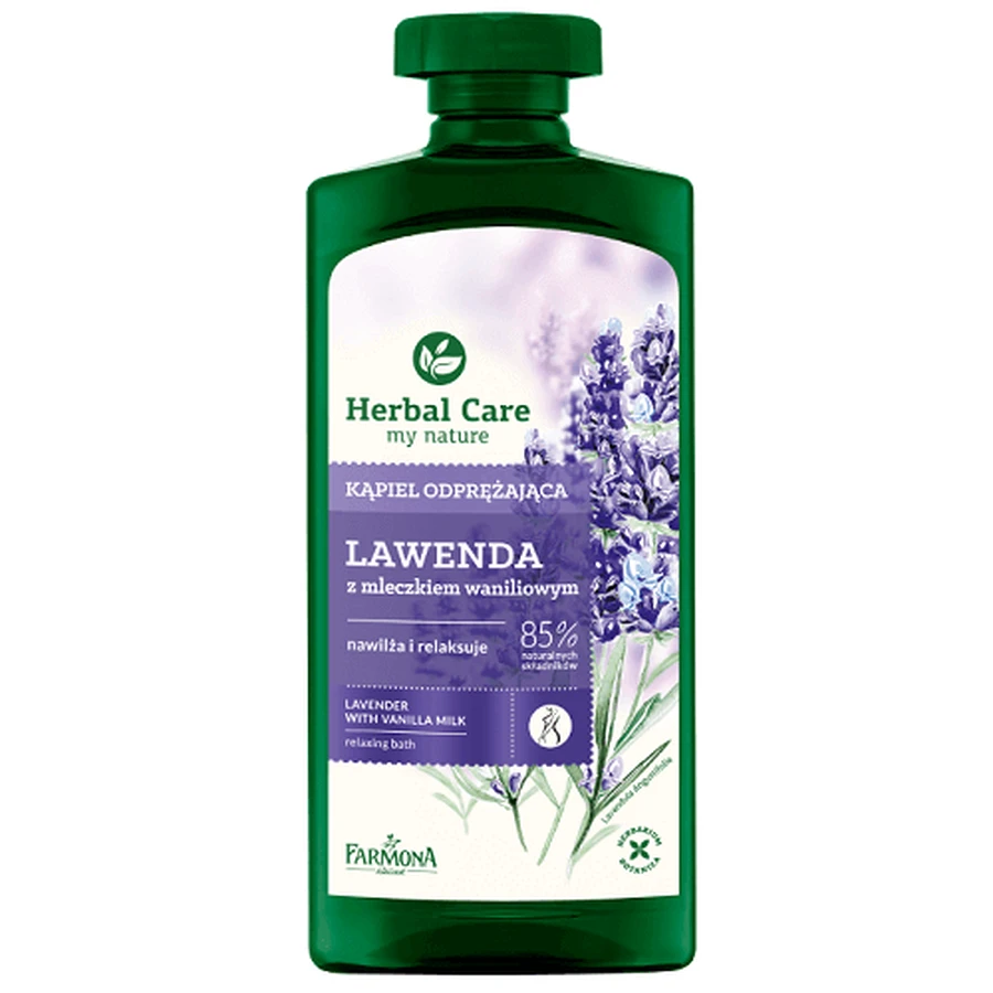 Гель для ванн Herbal Care Лаванда і ваніль, 500 мл, Farmona: ціни та характеристики