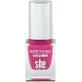 S-he color&style Quick'n crazy лак для ногтей 323/640, 6 мл