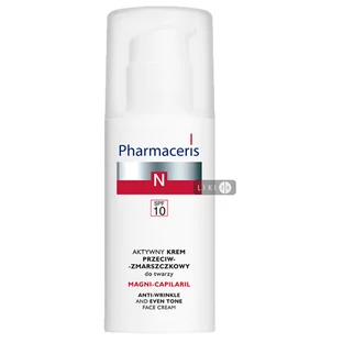 Крем для обличчя Pharmaceris N Magni-capilaril SPF 10 Активний проти зморшок, 50 мл