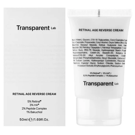 Крем для лица Transparent Lab Retinal Age Reverse Cream с ретиналем и бакучиолом, антивозрастной, 50 мл: цены и характеристики