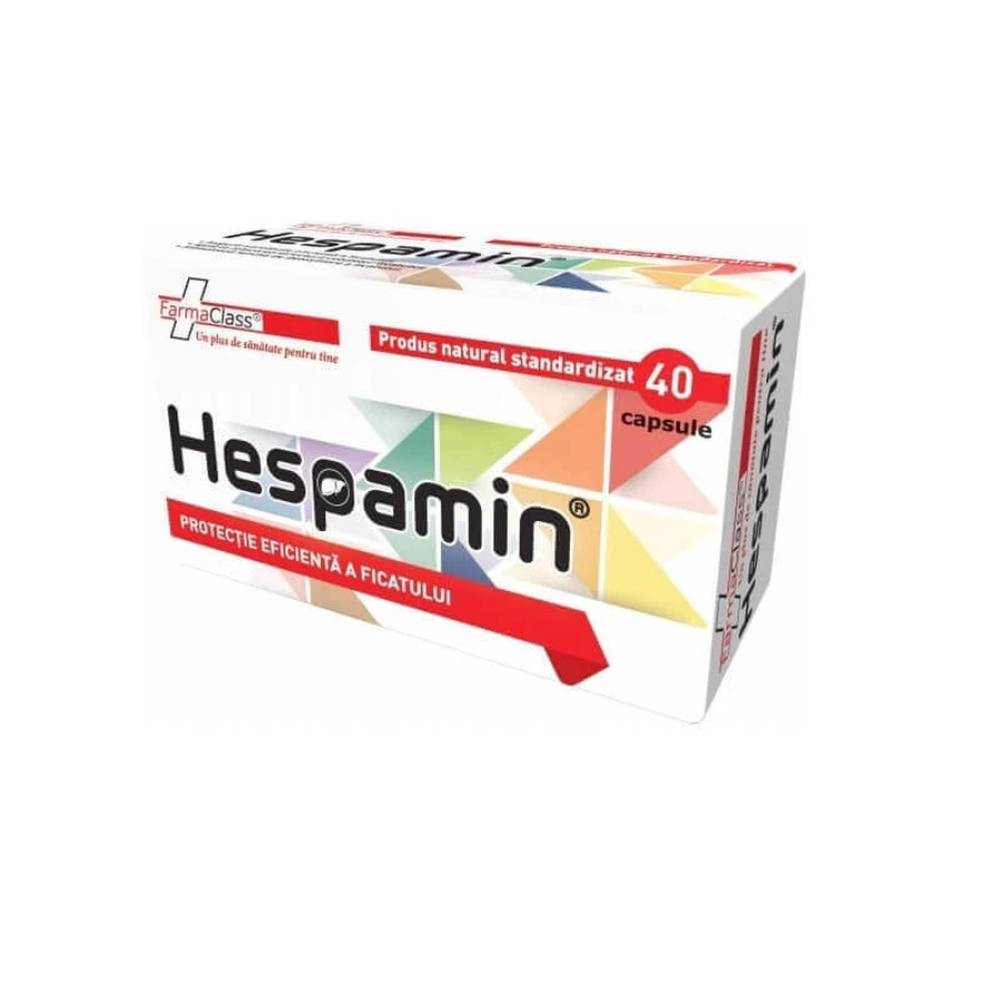 Геспамин, 40 капсул, FarmaClass: цены и характеристики