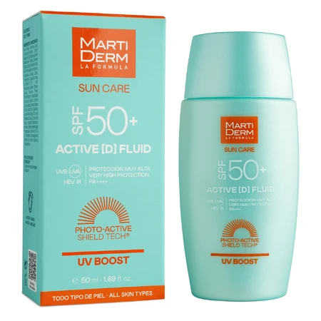 MartiDerm Sun Care Active D, флюид для лица с солнцезащитным фильтром SPF 50+, 50 мл: цены и характеристики
