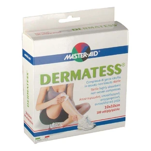 Стерильні компреси 10x10 см, Master- Aid Dermatess, 25 шт, Pietrasanta Pharma