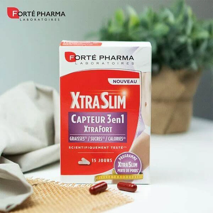 XtraSlim CAPTEUR 3 в 1, 60 капсул, Forte Pharma: ціни та характеристики