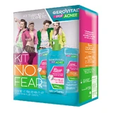 Набір Gerovital Stop Acne Purifying Foaming: Гель для вмивання Stop Acne Pack, 150мл + Крем-гель Sebum Control, 50мл + Ультраактивний крем, 15мл