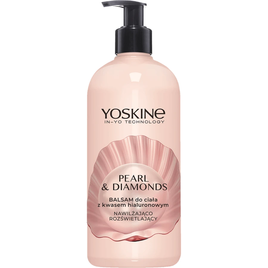 Yoskine Body Pearl & Diamonds, Лосьон для тела с гиалуроновой кислотой, 400 мл: цены и характеристики