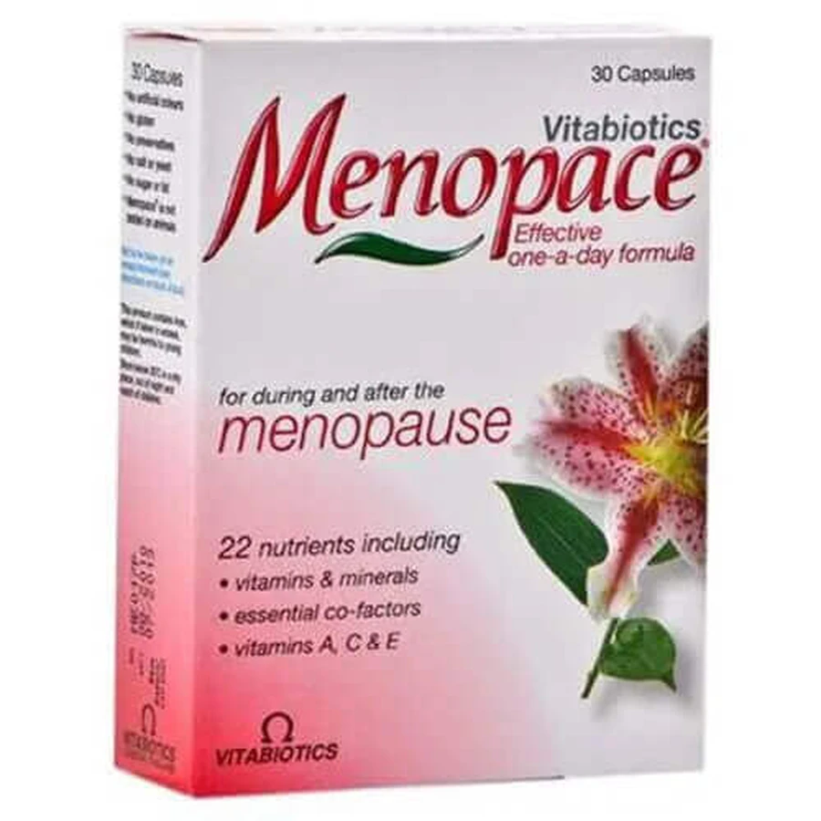 Менопейс Menopace Vitabiotics капсули №30: ціни та характеристики