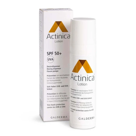 Сонцезахисний лосьйон Galderma Actinica з SPF 50+ , 80 г: ціни та характеристики