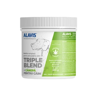 Конопляные добавки для собак Triple Blend, 200 г, Alavis