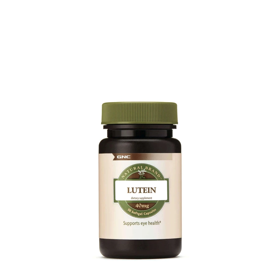 Gnc Natural Brand Lutein 40 Mg, лютеин, 30 капс: цены и характеристики