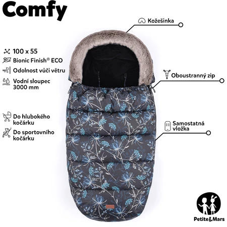 Petite&Mars Comfy Fusak 4в1 Елегантна карамель: ціни та характеристики