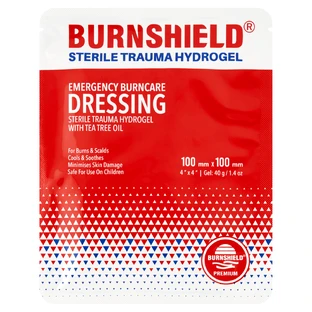 Burnshield, гидроэлементная повязка для ожогов, 10 x 10 см, 1 шт.