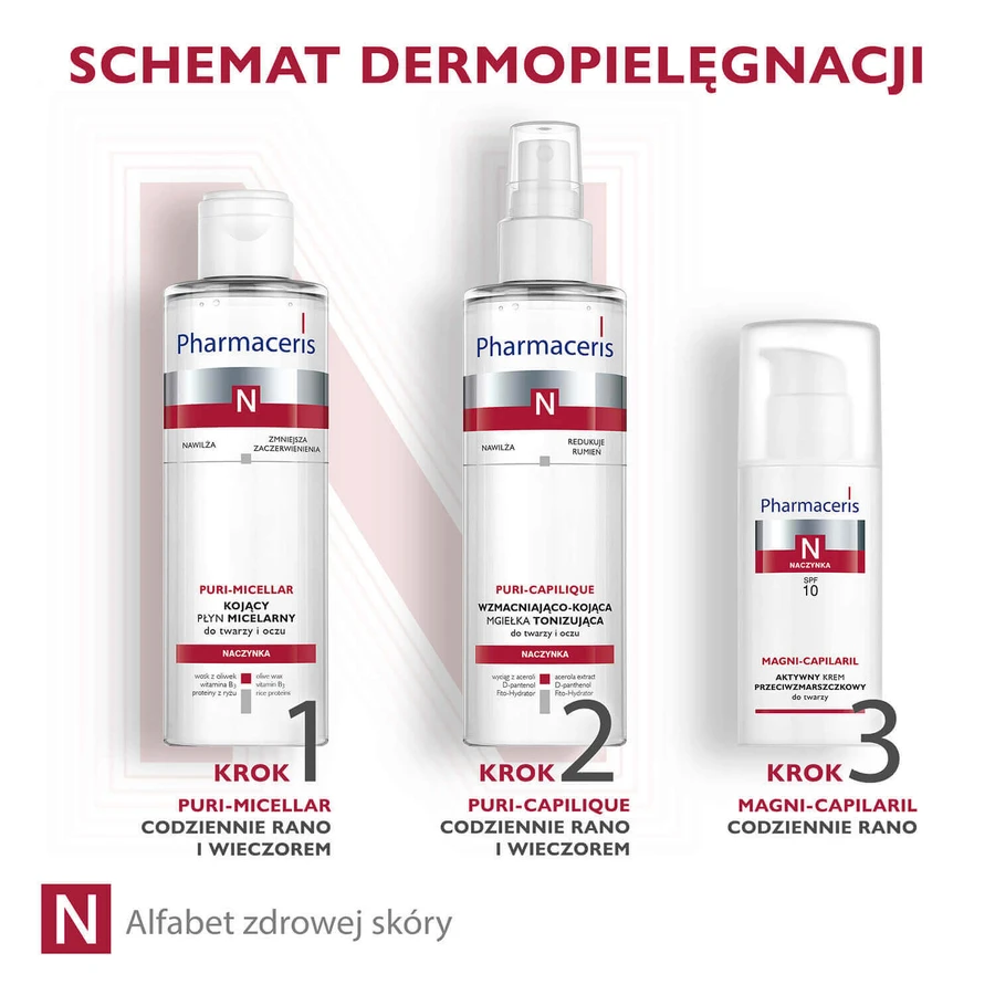 Pharmaceris N Magni-Capilaril активный крем для лица против морщин SPF 10 50 мл: цены и характеристики