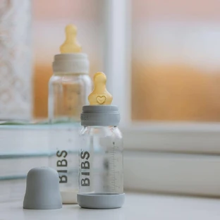 BIBS Baby Bottle резиновая пустышка с медленным потоком 2 шт