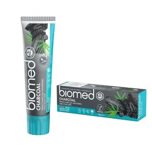Biomed Charcoal Зубна паста з натуральним вугіллям 100 г