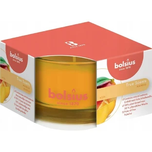 Bolsius Aromatic 2.0 Glass Mango ароматическая свеча 1×1 шт, размер 80 x 50 мм