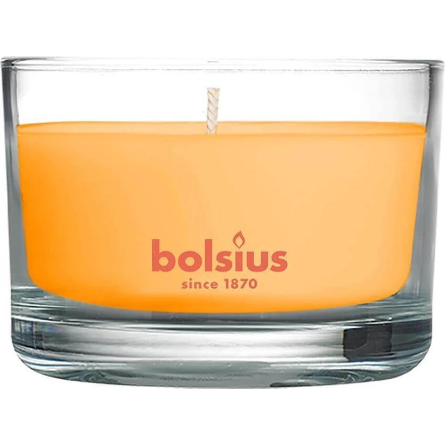 Ароматична свічка Bolsius Aromatic 2.0 Glass Mango 1×1 шт, розмір 80 х 50 мм: ціни та характеристики