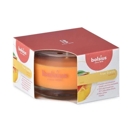 Ароматична свічка Bolsius Aromatic 2.0 Glass Mango 1×1 шт, розмір 80 х 50 мм: ціни та характеристики