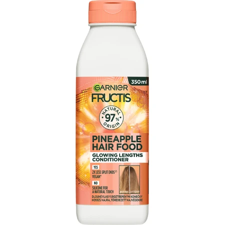 Garnier Fructis Hair Food Ананасовый осветляющий бальзам для длинных волос, 350 мл: цены и характеристики