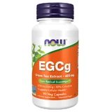 Now Foods EGCg екстракт зеленого чаю 400 мг, зелений чай, 90 веганських капсул