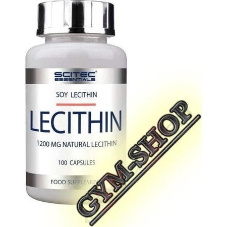 Scitec Nutrition Lecithin 1×100 cps, пищевая добавка: цены и характеристики