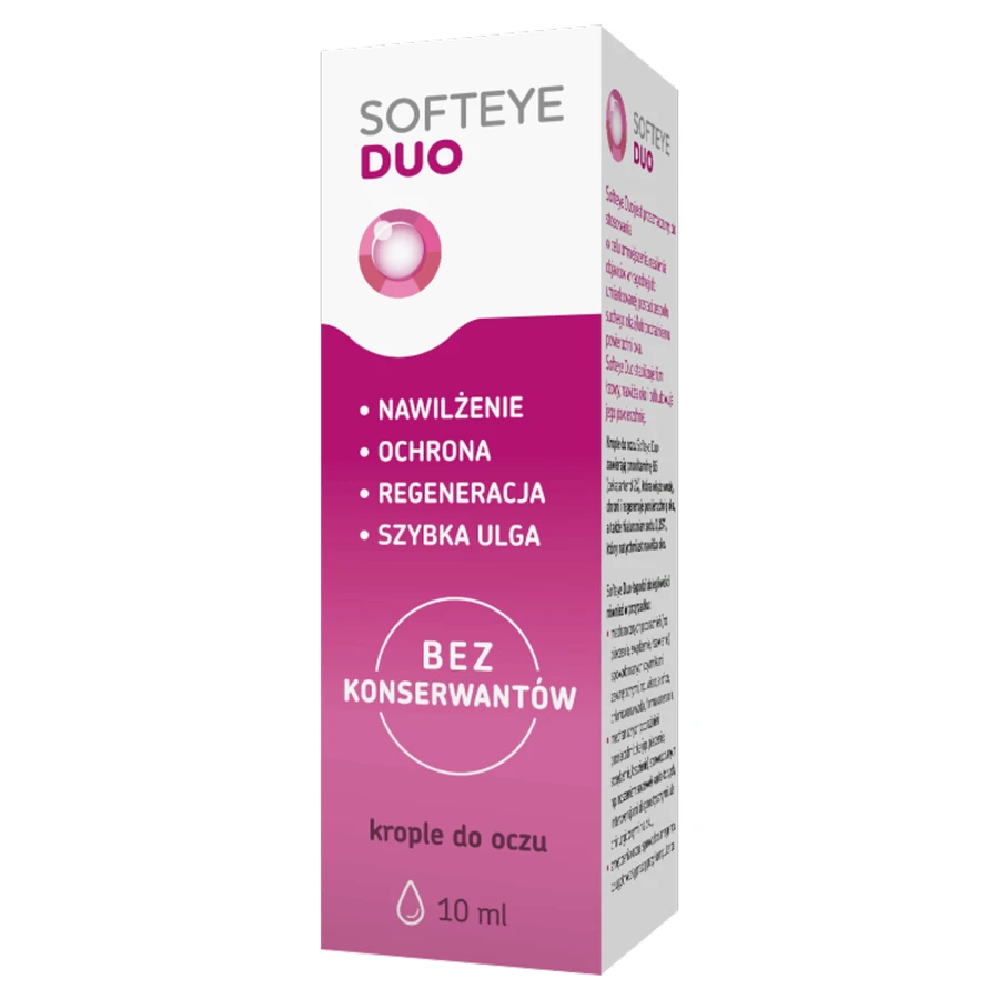 Глазные капли Softeye Duo, 10 мл - длительное применение!: цены и характеристики