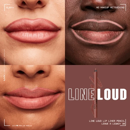 NYX Professional Makeup Line Loud Lip Pencil Карандаш для губ 30 Leave a legacy 1,2 г: цены и характеристики