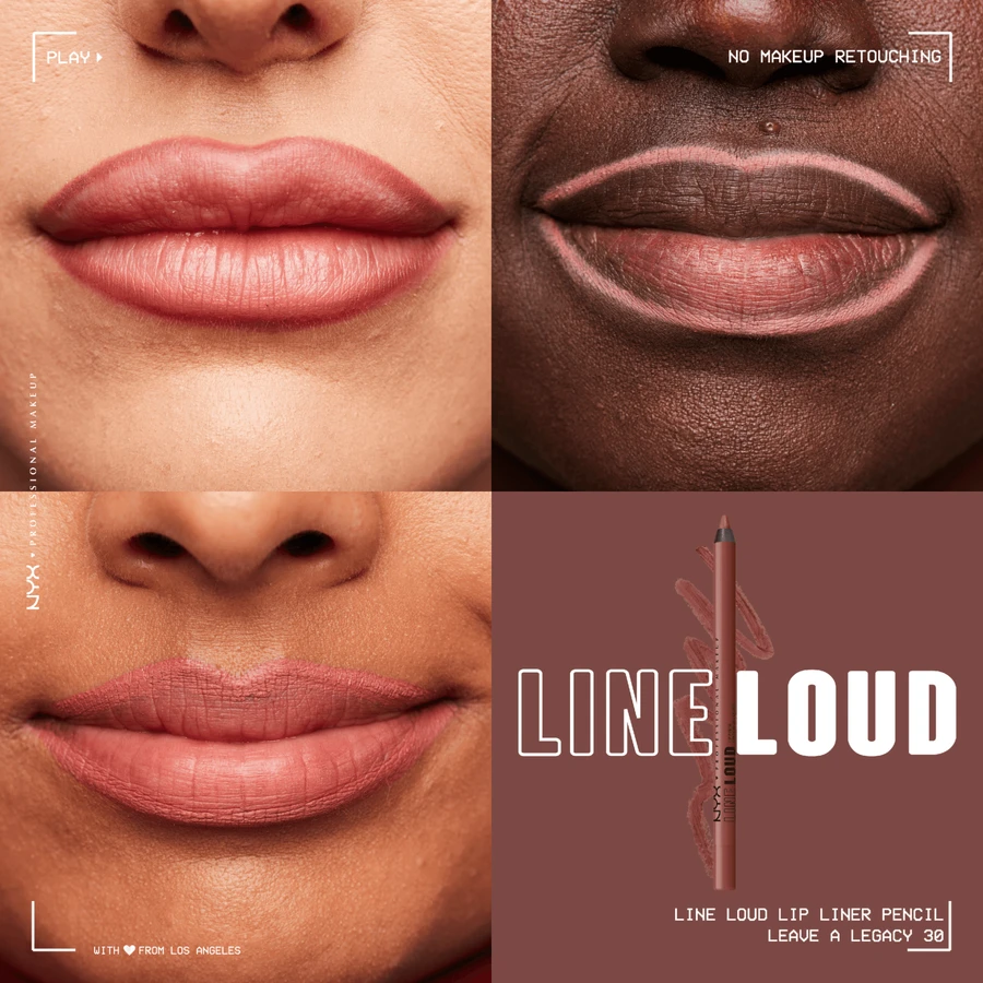 NYX Professional Makeup Line Loud Lip Pencil Карандаш для губ 30 Leave a legacy 1,2 г: цены и характеристики
