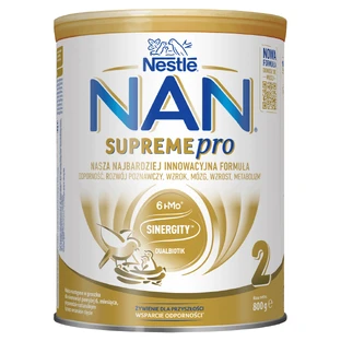 Nestle NAN Supremepro 2 HMO, дополнительное молоко для детей старше 6 месяцев, 4 x 800 г.