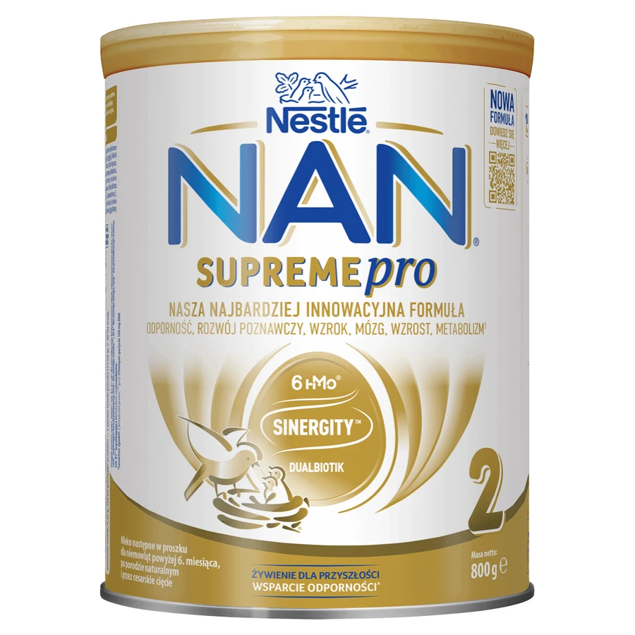 Nestle NAN Supremepro 2 HMO, дополнительное молоко для детей старше 6 месяцев, 4 x 800 г.: цены и характеристики