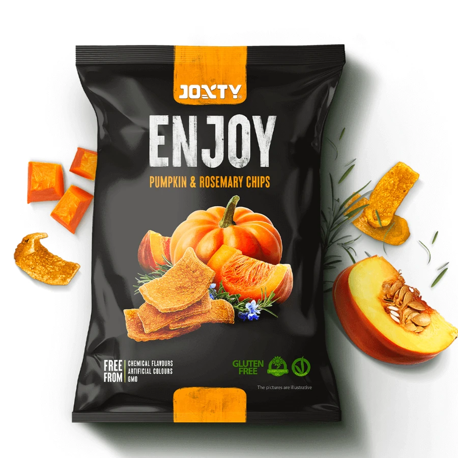 Чипсы с тыквой и розмарином, 40 г, Enjoy: цены и характеристики