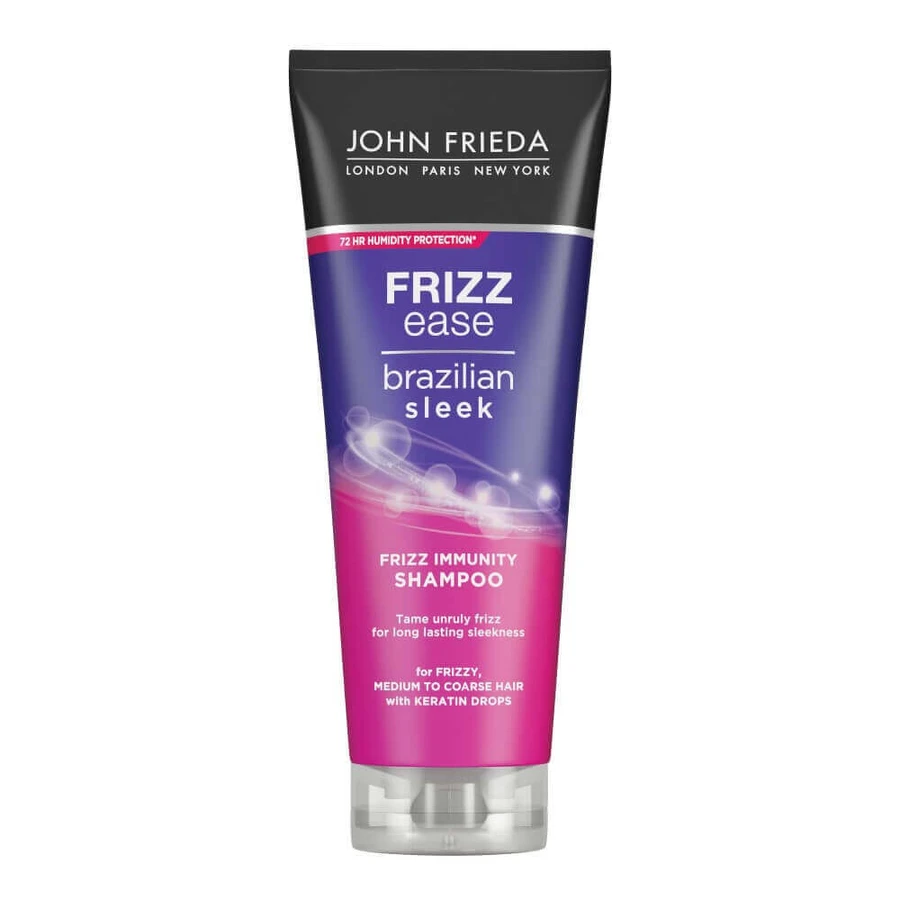 Шампунь для розгладження волосся Frizz Ease Brazilian Sleek Frizz Ease Brazilian Sleek Шампунь для розгладження волосся Frizz Ease, 250 мл, John Frieda: ціни та характеристики