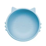 Силіконова миска Kitty I, 6 місяців+, Aqua Blue, Appekids