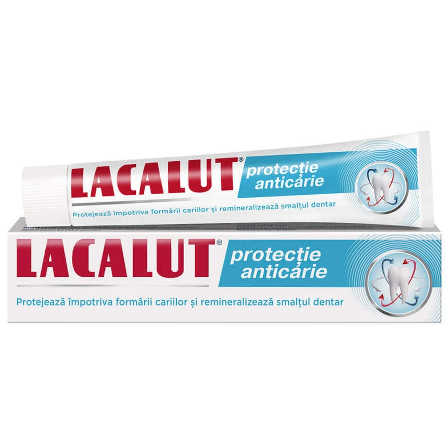 Паста для индейки Lacalut защита от кариеса, 75 мл, Theiss Naturwaren: цены и характеристики