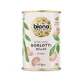 Органическая консервированная фасоль Борлотти, 400 г, Biona