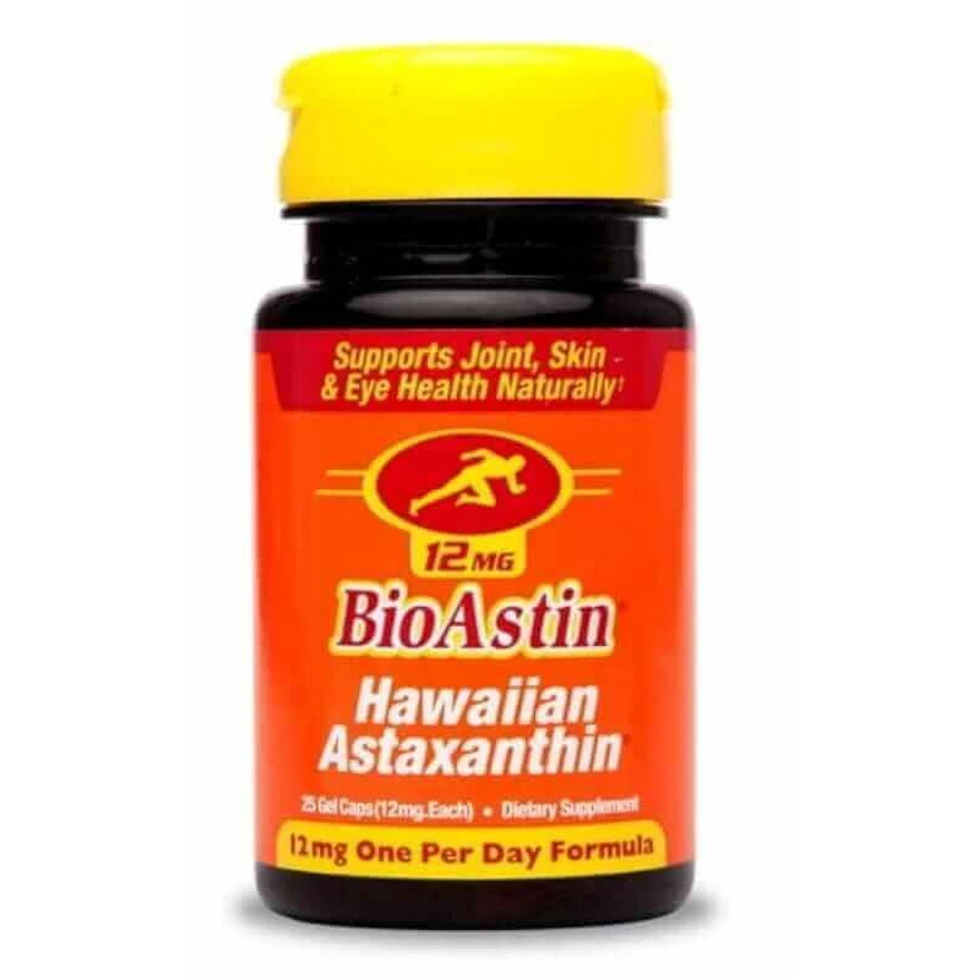 BioAstin® Астаксантин 12 мг (25 капсул): цены и характеристики