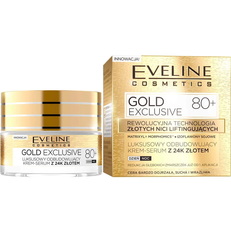 Крем-сыворотка Eveline Cosmetics Gold Lift Expert 70+ Multi Repair Cream Serum, 50 мл: цены и характеристики