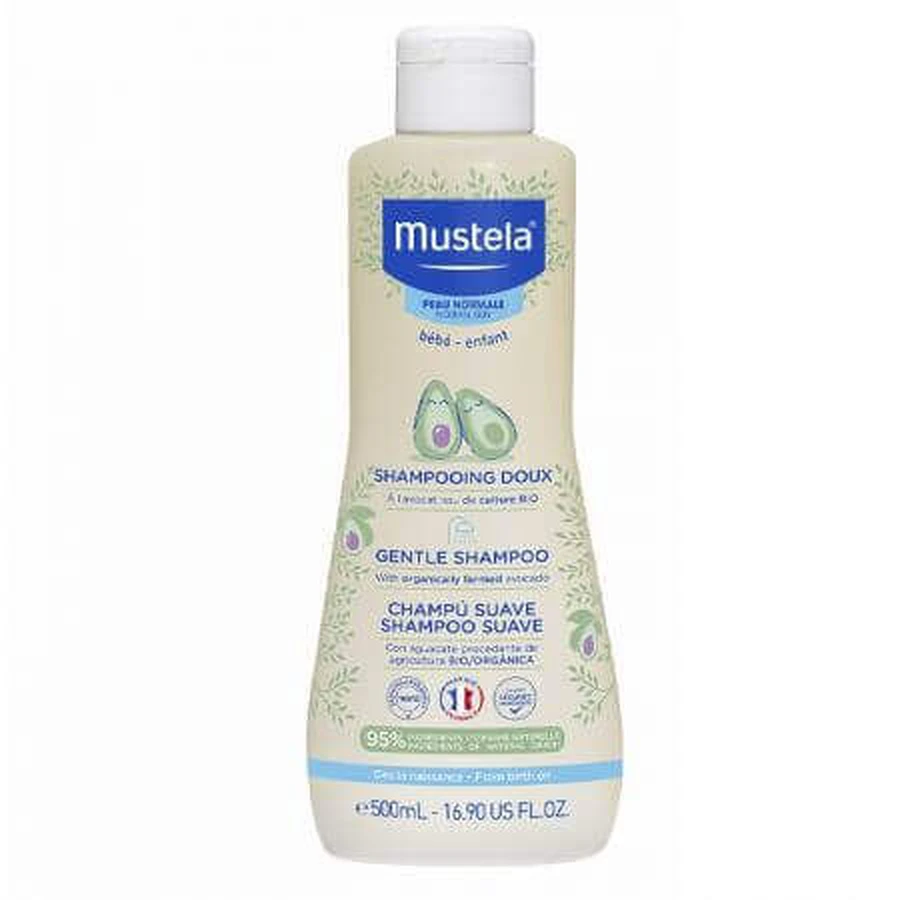 Ніжний шампунь для дітей, 500 мл, Mustela: ціни та характеристики