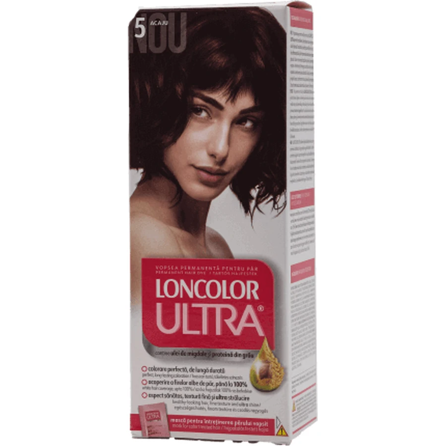 Loncolor ULTRA Перманентная краска 5 махагон, 1 шт.: цены и характеристики