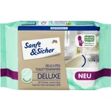 Sanft&Sicher Deluxe Deluxe Sensitive Вологі серветки Sanft&Sicher Deluxe Sensitive, 50 шт.