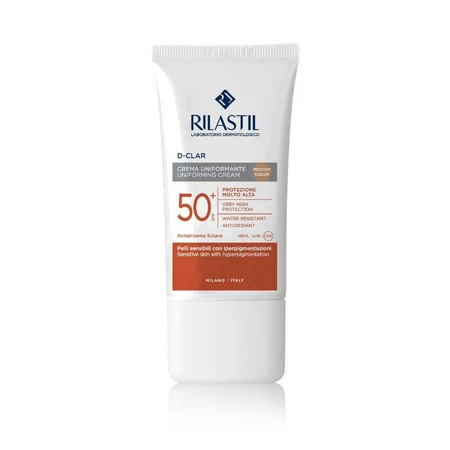RILASTIL SUN SYSTEM D-CLAR - Невесомый тонирующий крем с SPF 50+ x 40 мл: цены и характеристики